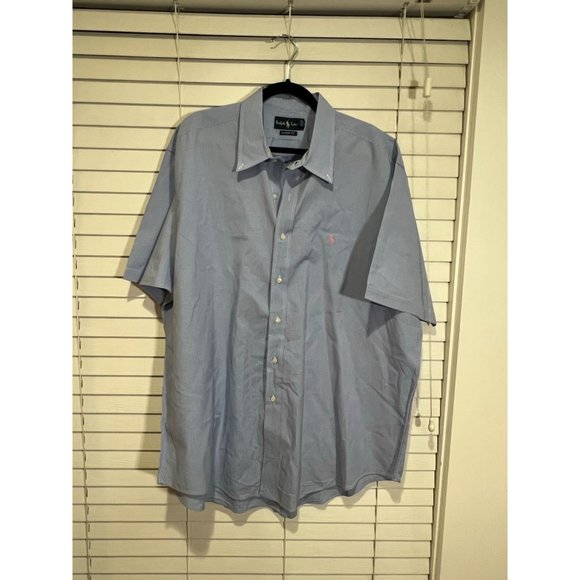Ralph Lauren Short Sleeve Button Up Shirt - Size XXL‎ - Picture 1 of 3